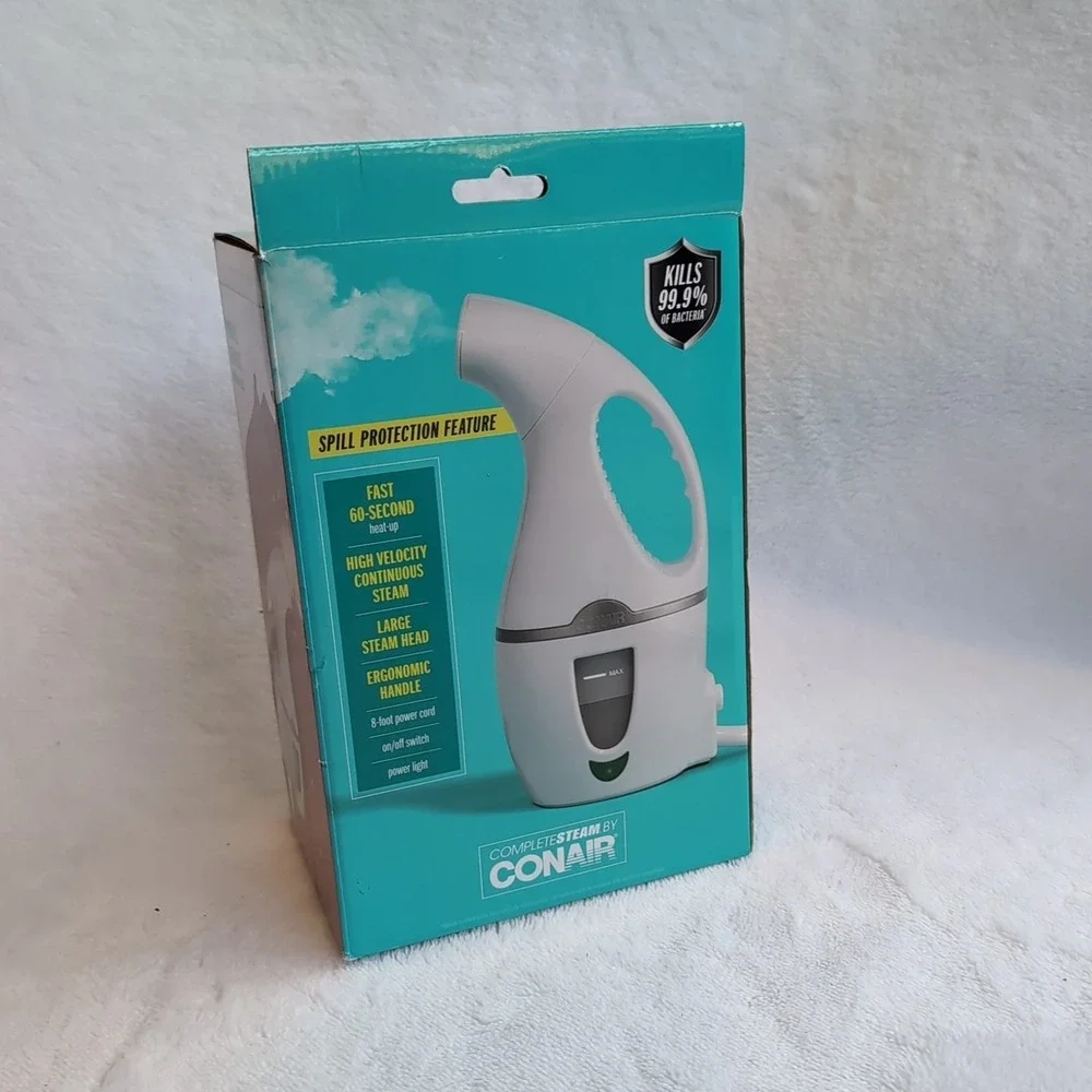 Conair Complete Steam Handheld Fabric Steamer 1100 Watts Model GS2W New‎ In Box